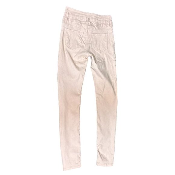 (6 for $25) Wishful Park Triple Button High Rise Skinny Pants size 9 - Picture 3 of 4